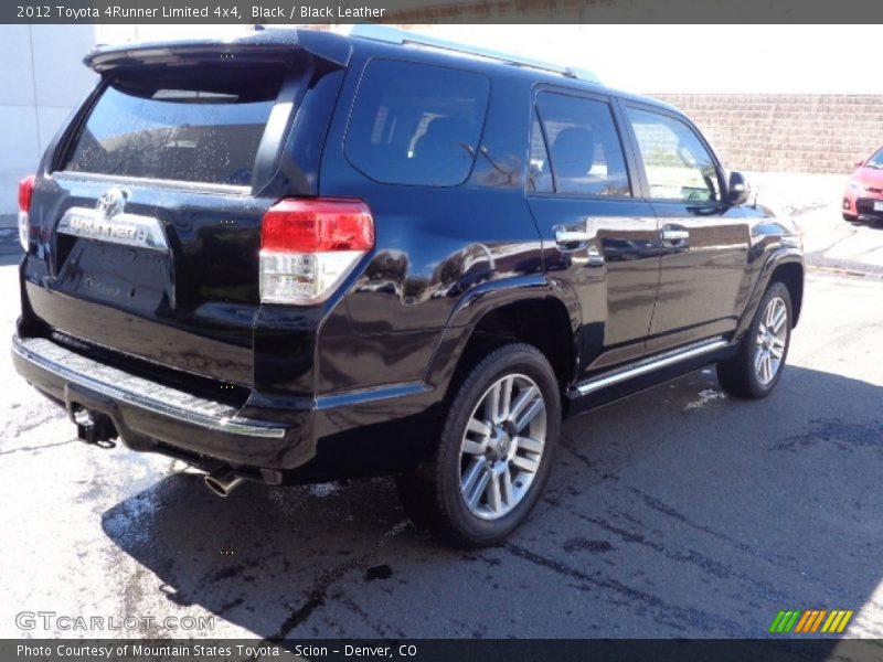 Black / Black Leather 2012 Toyota 4Runner Limited 4x4