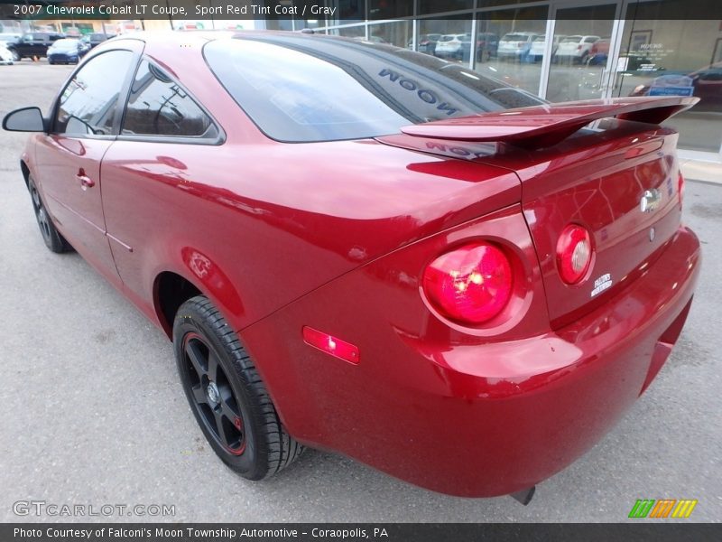 Sport Red Tint Coat / Gray 2007 Chevrolet Cobalt LT Coupe