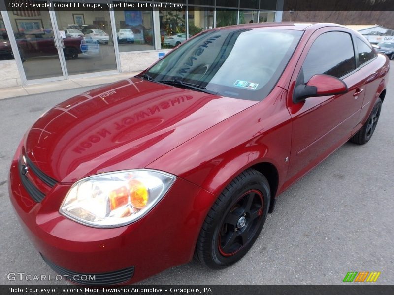Sport Red Tint Coat / Gray 2007 Chevrolet Cobalt LT Coupe