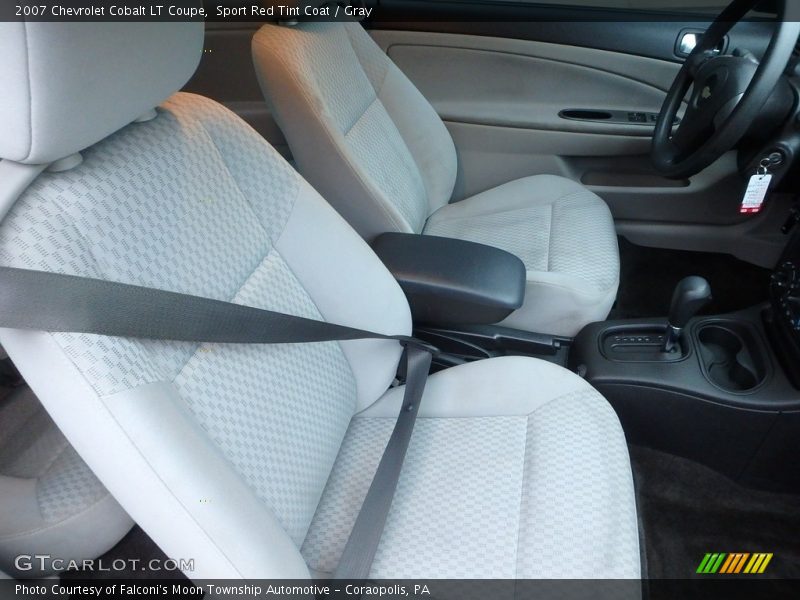 Sport Red Tint Coat / Gray 2007 Chevrolet Cobalt LT Coupe