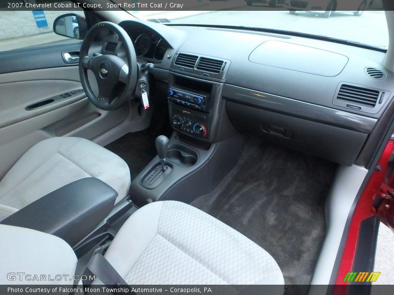 Sport Red Tint Coat / Gray 2007 Chevrolet Cobalt LT Coupe