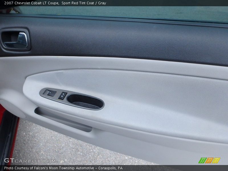 Sport Red Tint Coat / Gray 2007 Chevrolet Cobalt LT Coupe