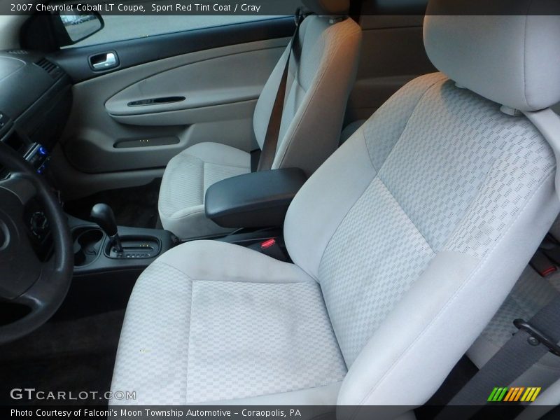 Sport Red Tint Coat / Gray 2007 Chevrolet Cobalt LT Coupe