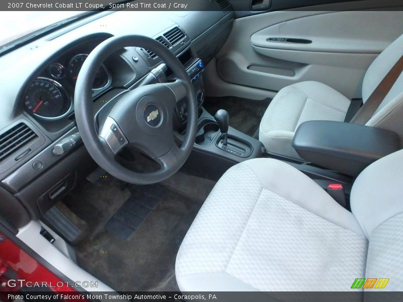 Sport Red Tint Coat / Gray 2007 Chevrolet Cobalt LT Coupe