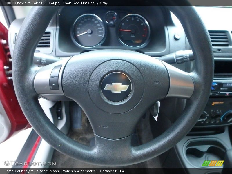 Sport Red Tint Coat / Gray 2007 Chevrolet Cobalt LT Coupe