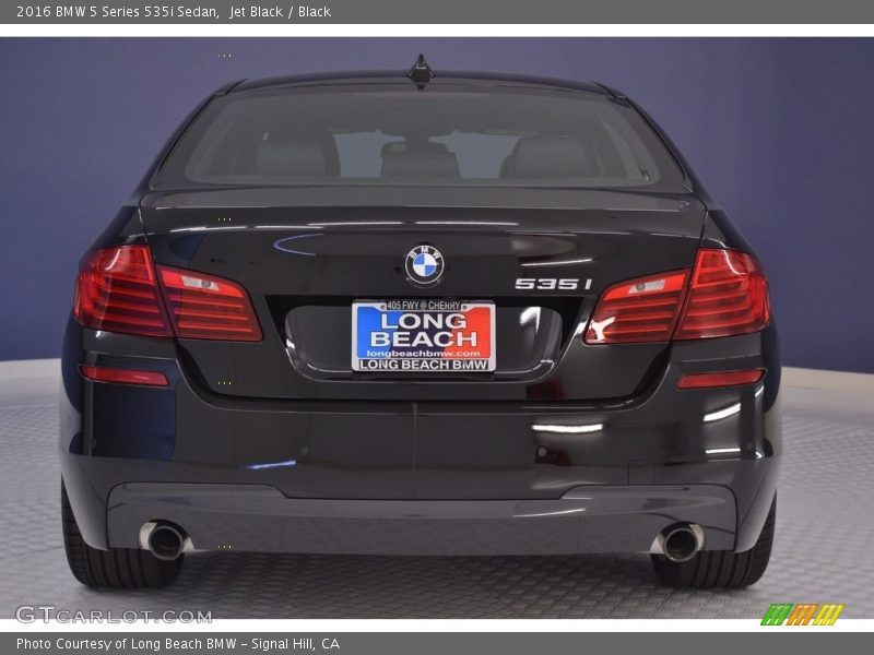 Jet Black / Black 2016 BMW 5 Series 535i Sedan