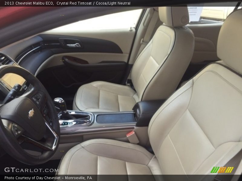 Crystal Red Tintcoat / Cocoa/Light Neutral 2013 Chevrolet Malibu ECO