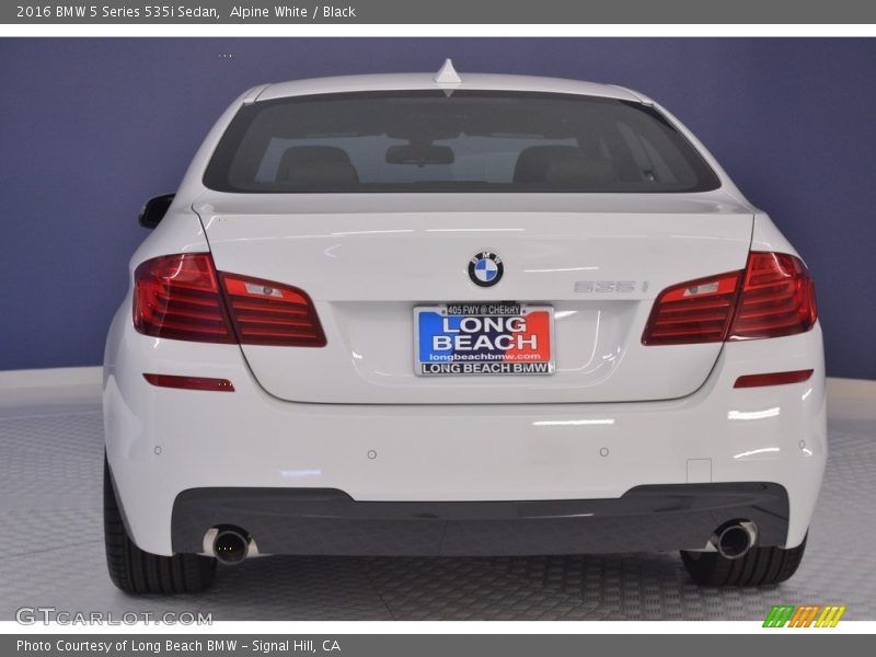 Alpine White / Black 2016 BMW 5 Series 535i Sedan