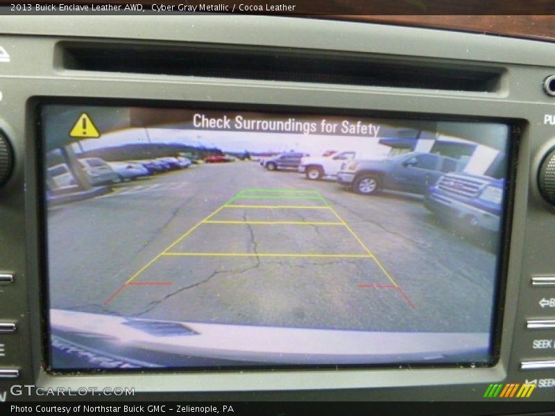 Cyber Gray Metallic / Cocoa Leather 2013 Buick Enclave Leather AWD