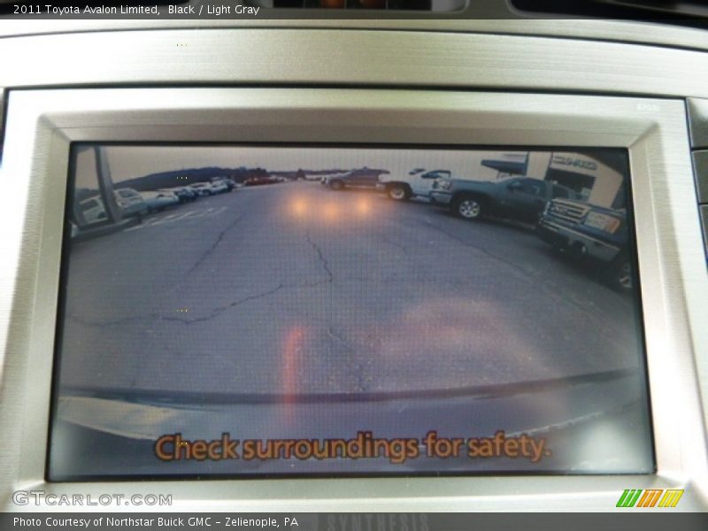 Black / Light Gray 2011 Toyota Avalon Limited