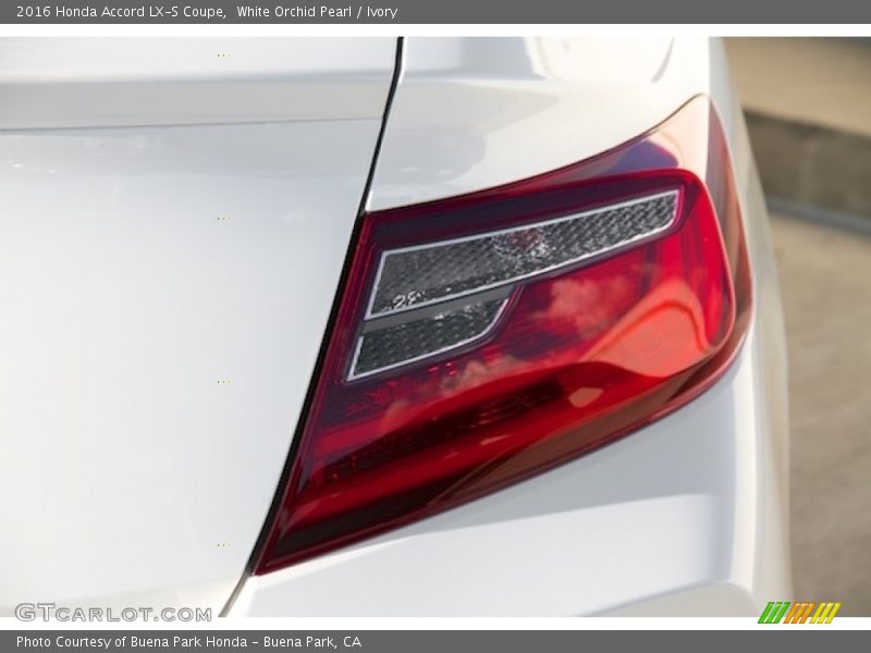 White Orchid Pearl / Ivory 2016 Honda Accord LX-S Coupe