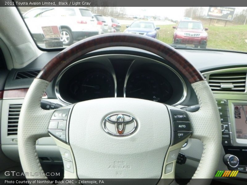 Black / Light Gray 2011 Toyota Avalon Limited