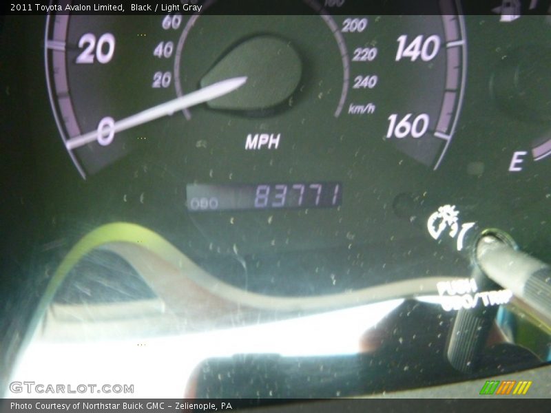 Black / Light Gray 2011 Toyota Avalon Limited