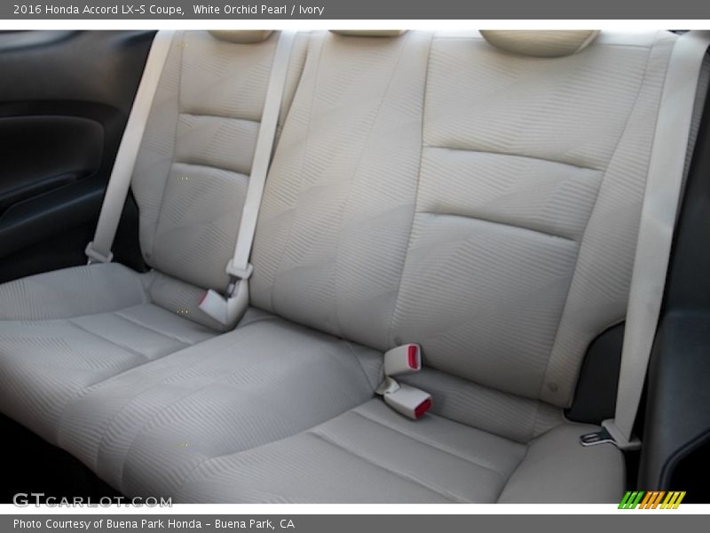 White Orchid Pearl / Ivory 2016 Honda Accord LX-S Coupe