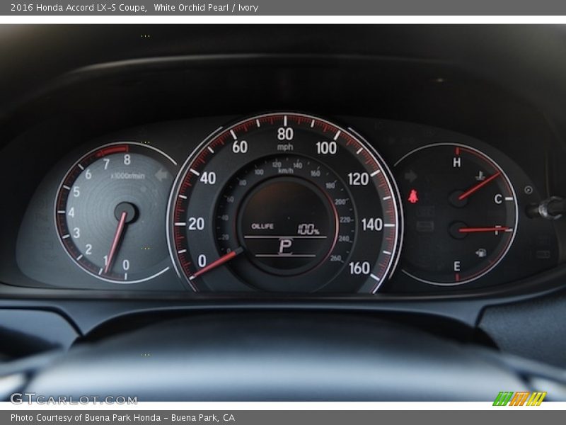 White Orchid Pearl / Ivory 2016 Honda Accord LX-S Coupe