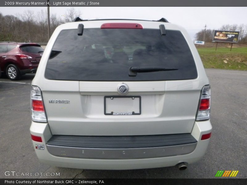 Light Sage Metallic / Stone 2009 Mercury Mariner I4