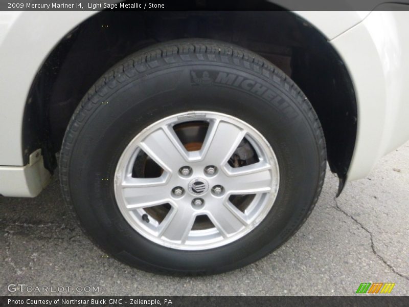 Light Sage Metallic / Stone 2009 Mercury Mariner I4