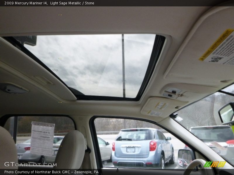 Light Sage Metallic / Stone 2009 Mercury Mariner I4