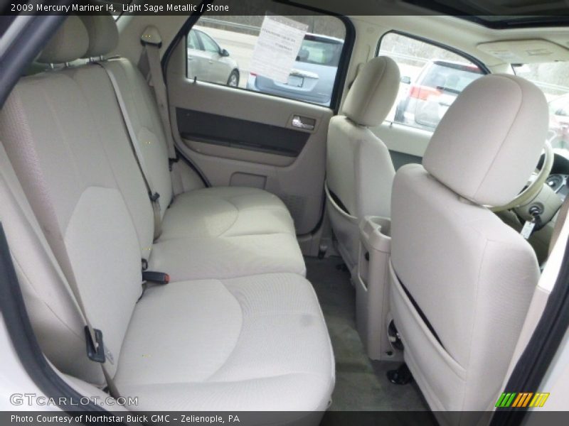 Light Sage Metallic / Stone 2009 Mercury Mariner I4