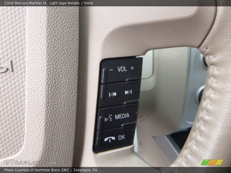 Light Sage Metallic / Stone 2009 Mercury Mariner I4