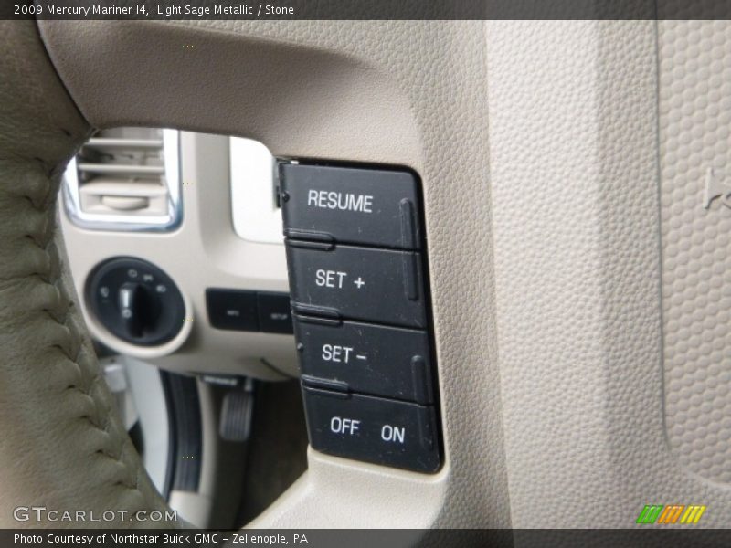 Light Sage Metallic / Stone 2009 Mercury Mariner I4