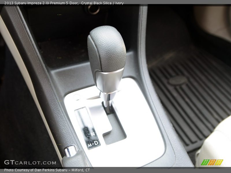 Crystal Black Silica / Ivory 2013 Subaru Impreza 2.0i Premium 5 Door