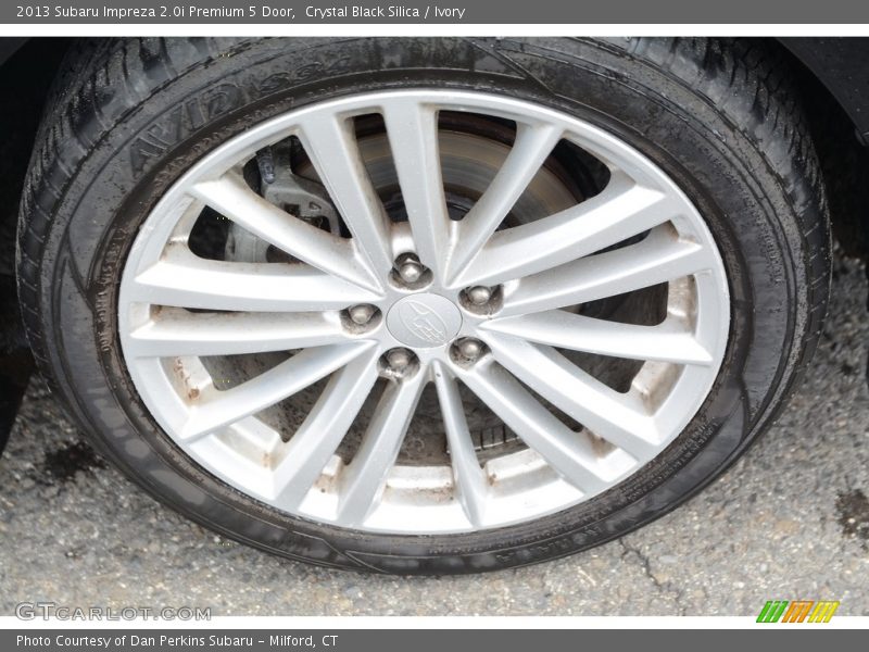Crystal Black Silica / Ivory 2013 Subaru Impreza 2.0i Premium 5 Door