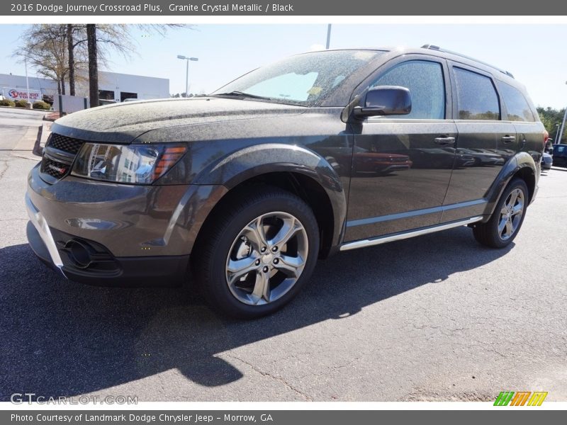 Granite Crystal Metallic / Black 2016 Dodge Journey Crossroad Plus