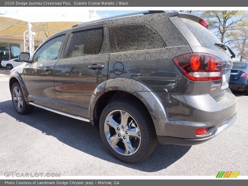 Granite Crystal Metallic / Black 2016 Dodge Journey Crossroad Plus