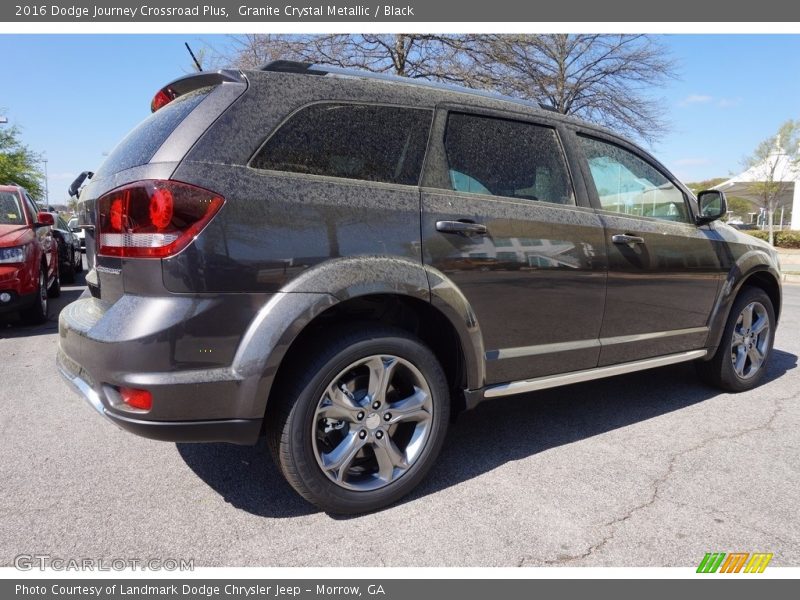 Granite Crystal Metallic / Black 2016 Dodge Journey Crossroad Plus