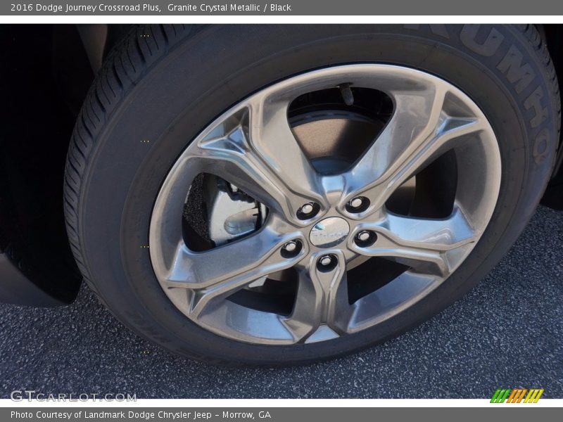 Granite Crystal Metallic / Black 2016 Dodge Journey Crossroad Plus