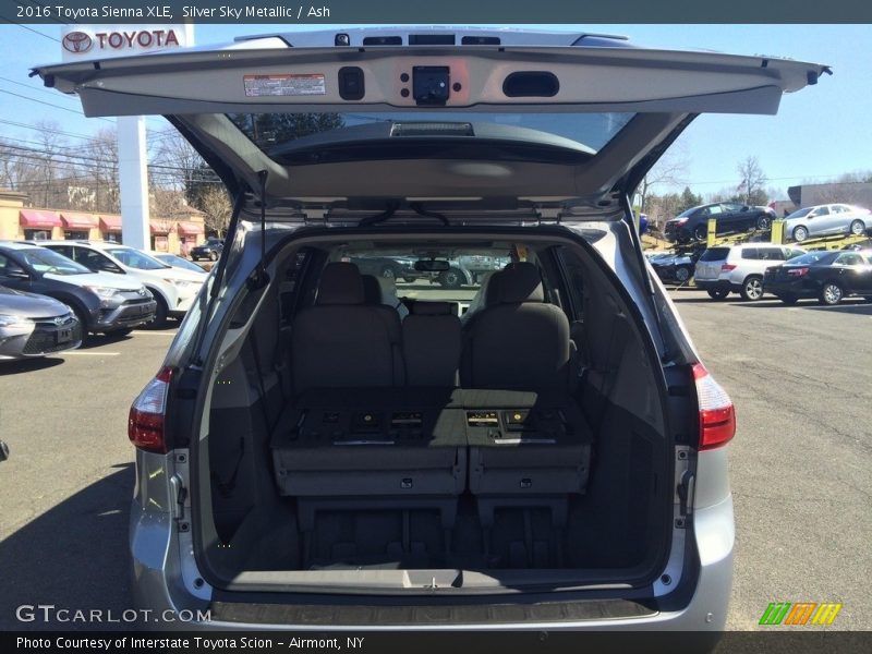 Silver Sky Metallic / Ash 2016 Toyota Sienna XLE