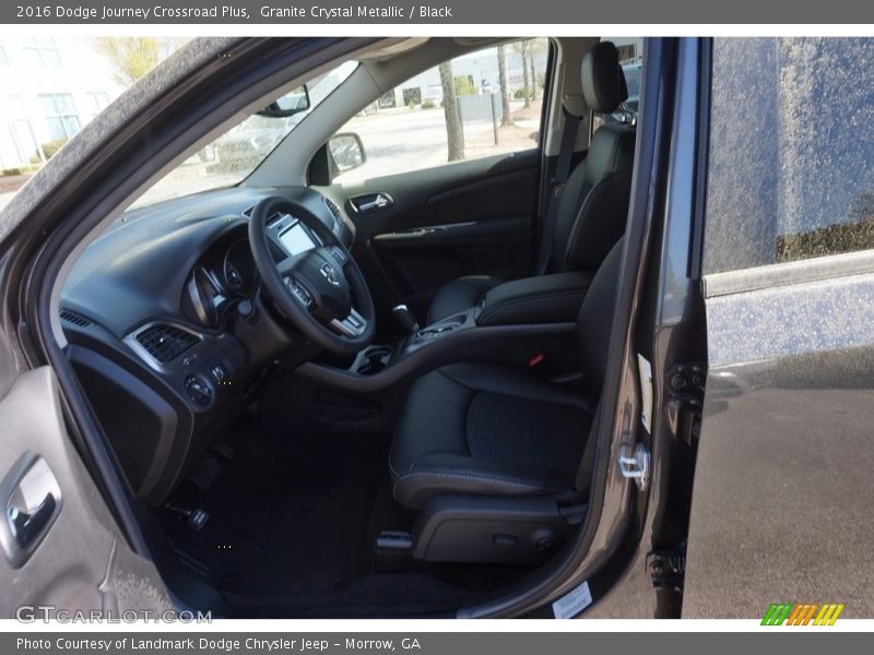 Granite Crystal Metallic / Black 2016 Dodge Journey Crossroad Plus