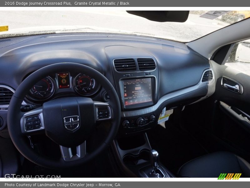 Granite Crystal Metallic / Black 2016 Dodge Journey Crossroad Plus