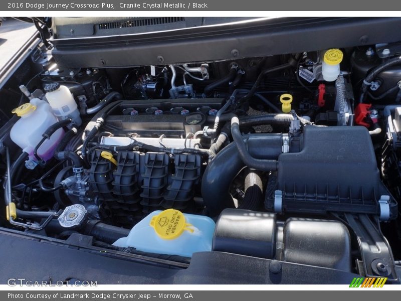 Granite Crystal Metallic / Black 2016 Dodge Journey Crossroad Plus