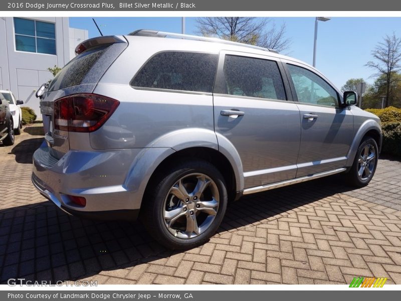 Billet Silver Metallic / Black 2016 Dodge Journey Crossroad Plus