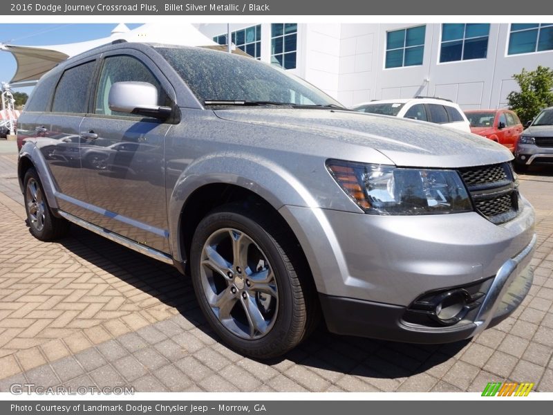Billet Silver Metallic / Black 2016 Dodge Journey Crossroad Plus
