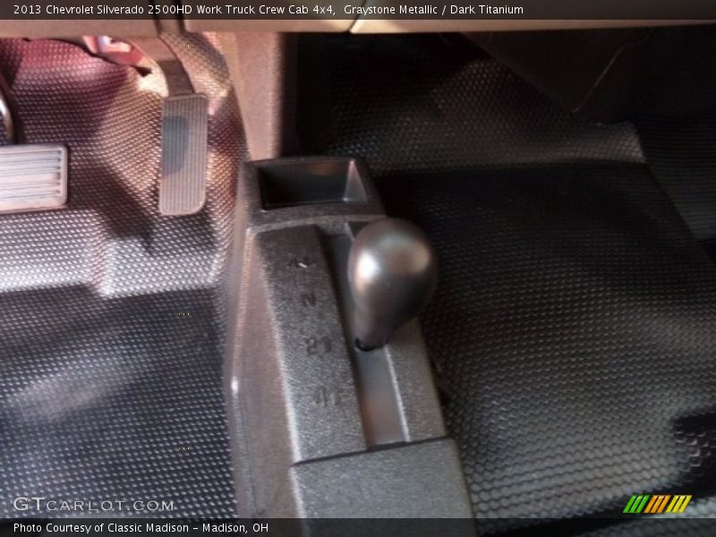 Graystone Metallic / Dark Titanium 2013 Chevrolet Silverado 2500HD Work Truck Crew Cab 4x4