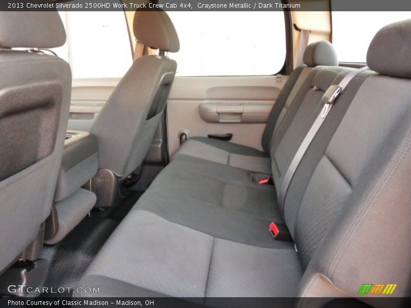 Graystone Metallic / Dark Titanium 2013 Chevrolet Silverado 2500HD Work Truck Crew Cab 4x4