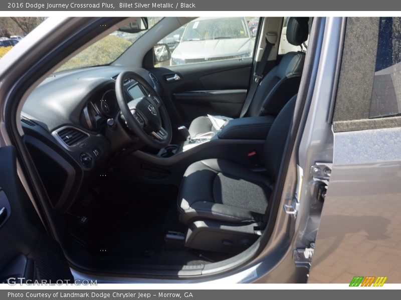 Billet Silver Metallic / Black 2016 Dodge Journey Crossroad Plus