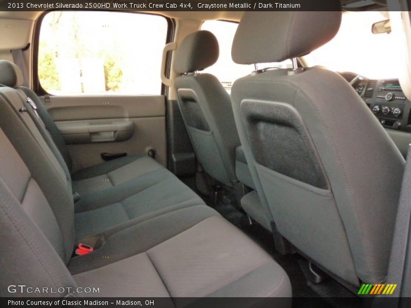 Graystone Metallic / Dark Titanium 2013 Chevrolet Silverado 2500HD Work Truck Crew Cab 4x4