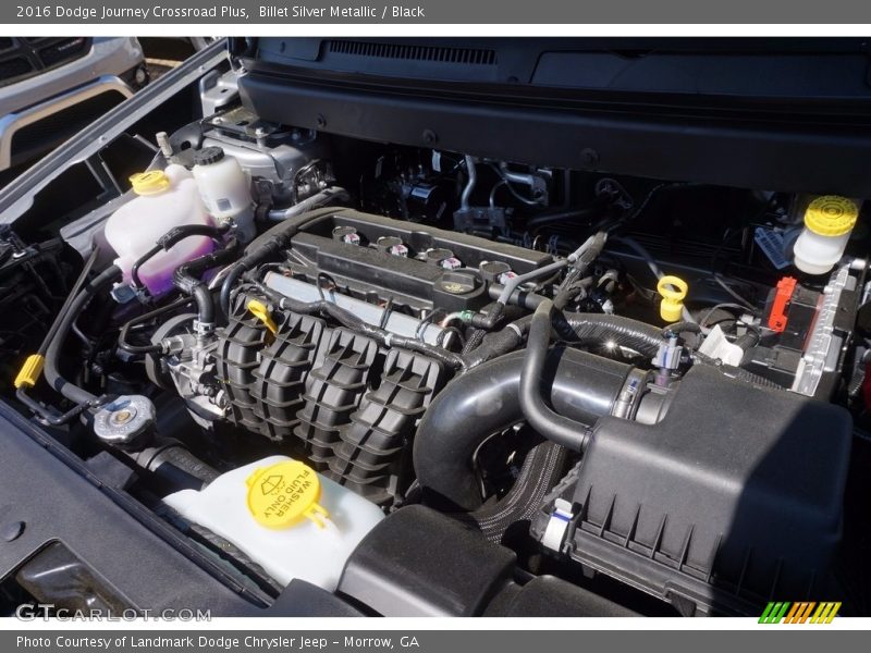 Billet Silver Metallic / Black 2016 Dodge Journey Crossroad Plus