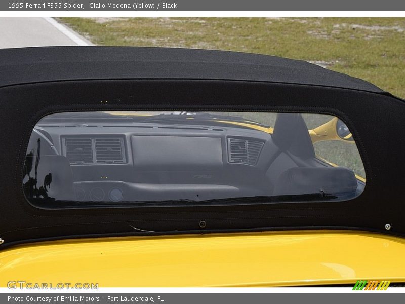 Giallo Modena (Yellow) / Black 1995 Ferrari F355 Spider