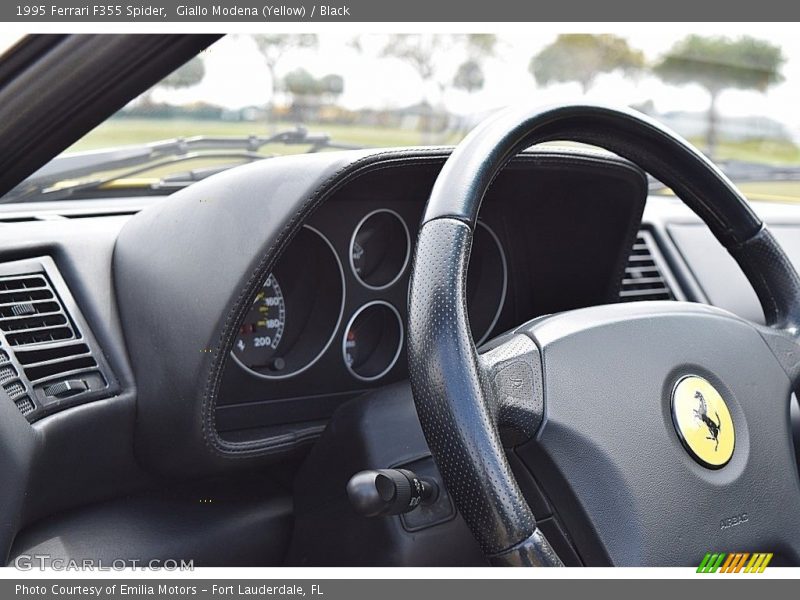 Giallo Modena (Yellow) / Black 1995 Ferrari F355 Spider