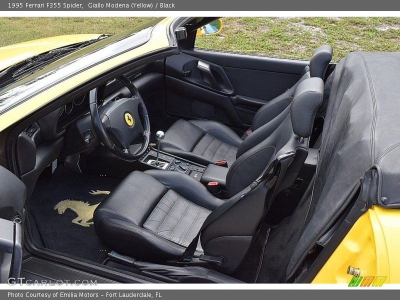 Front Seat of 1995 F355 Spider