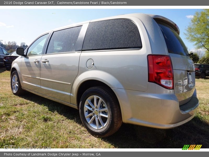 Cashmere/Sandstone Pearl / Black/Sandstorm 2016 Dodge Grand Caravan SXT