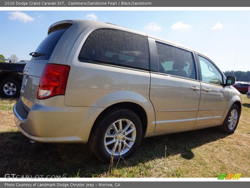 Cashmere/Sandstone Pearl / Black/Sandstorm 2016 Dodge Grand Caravan SXT