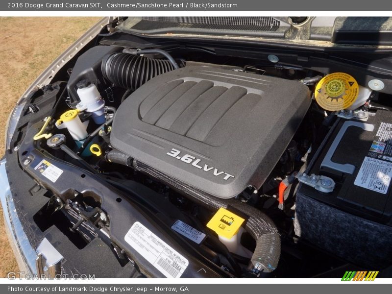 Cashmere/Sandstone Pearl / Black/Sandstorm 2016 Dodge Grand Caravan SXT