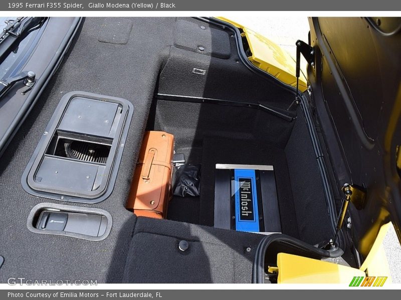 Giallo Modena (Yellow) / Black 1995 Ferrari F355 Spider