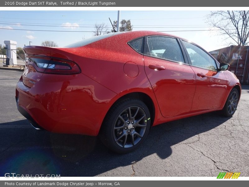 TorRed / Black/Light Tungsten 2016 Dodge Dart SXT Rallye